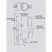 Precision needle type metering valve for precision needles BV-520P BanSeok