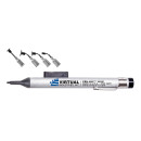 V8901-A-ESD Virtual Industries - Antistatische Vakuumpipette PEN-VAC PRO in dem Flaschenkörper aus Aluminium mit den Saugnäpfe- und Nadeln Satz (4 Stk)