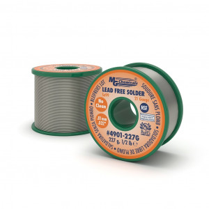 Sn99 No Clean Lead Free Solder Wire With 2.2% (REL0) Flux, 0.81 mm, 4901 MG Chemicals