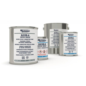 Recubrimiento de blindaje conductor de níquel epoxi 841ER Super Shield MG Chemicals