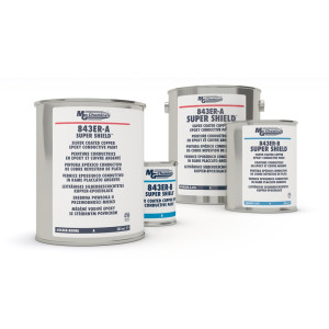 Super Shield Pintura Epóxico Conductivo De Cobre Revestido De Plata 843ER MG Chemicals