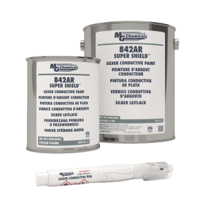 Die Leitfarbe (Abschirmfolie) mit Silber auf Akrylbasis 842AR MG Chemicals